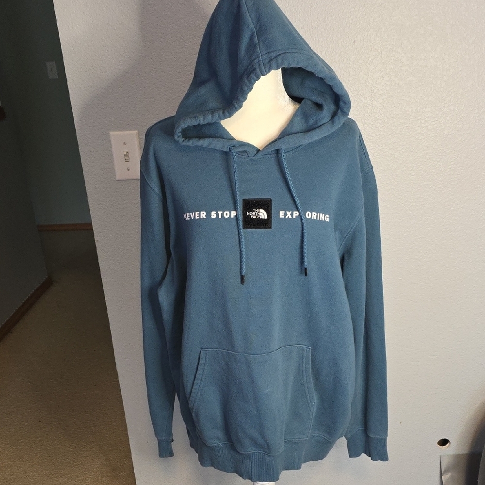The North Face Blue Hoodie